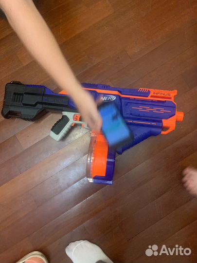 Бластеры nerf 3 шт
