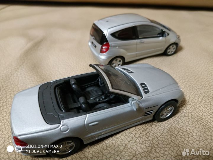 Модели Mercedes-benz 1/43. 2 шт