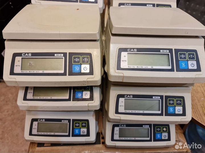 Весы порционные CAS SW10/CAS SW02/CAS SW05/CAS SWN