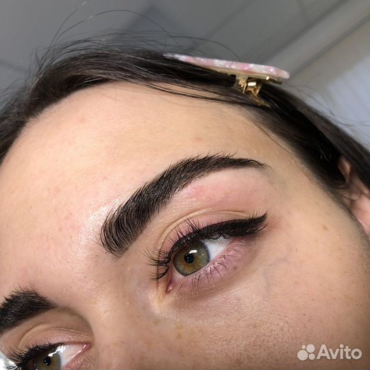 Брови коррекция, окрашивание