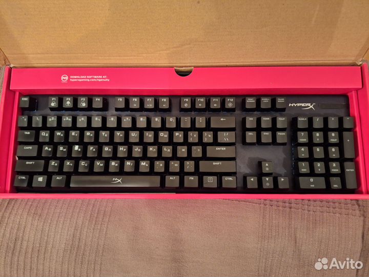Игровая клавиатура Hyperx Alloy Origins (Blue sw.)