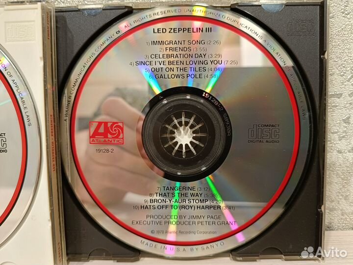 CD LED Zeppelin 3 диска