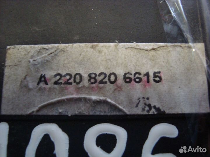 Механизм сматывания проводов крышки багажника W220