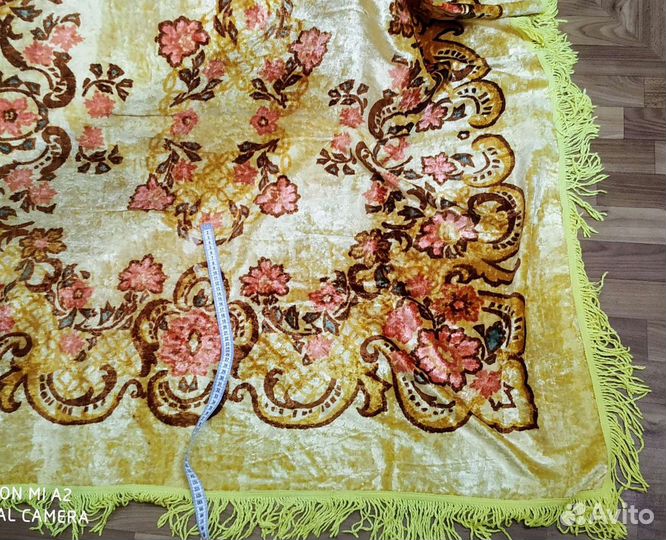 Советские плюшевые скатерти, ковер