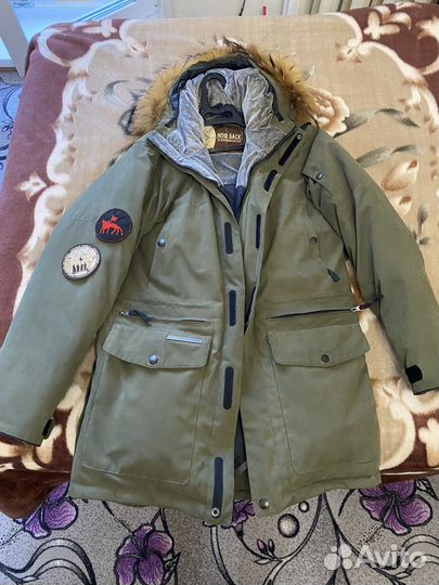 Куртка пуховик мужская