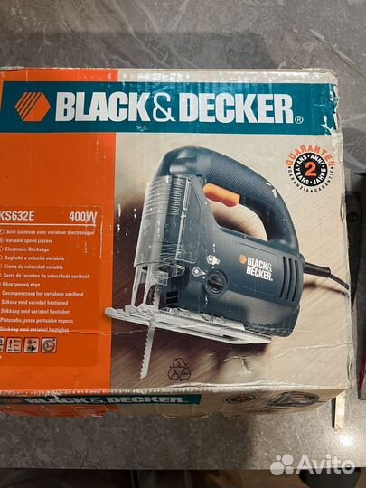 Электролобзик black decker
