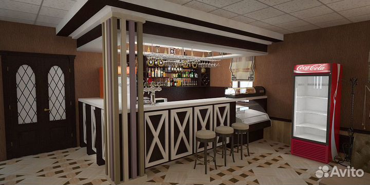 Барная стойка для кафе бу