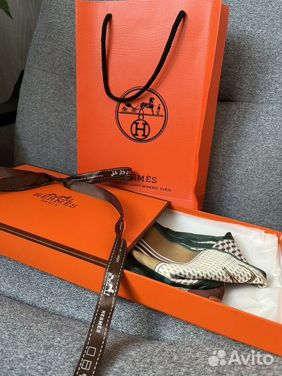 Шелковый платок hermes оригинал