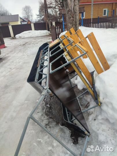 Сани для снегохода