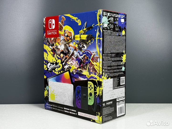 Nintendo Switch Oled Splatoon 3 Edition лицензия