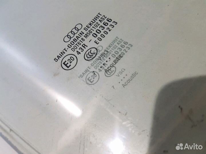 Комплект стекол acoustic ауди а8 audi s8