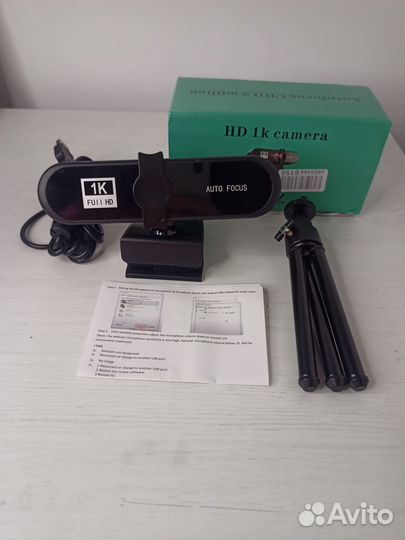 Веб камера full hd на ноутбук или на штативе