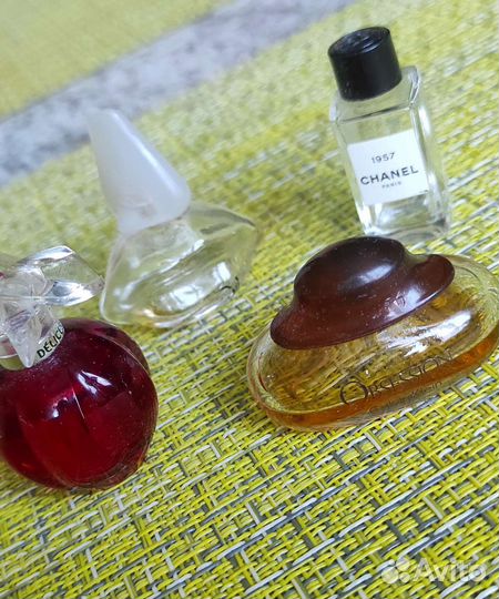 Туалетная вода, флаконы