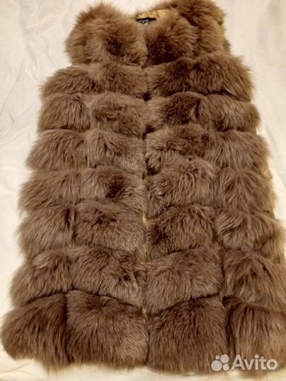 Жилет из натурального меха