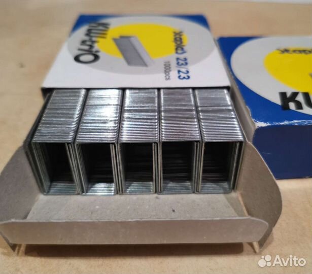 Скобы для степлера №23/23 KW-Trio, до 200л. (023N)