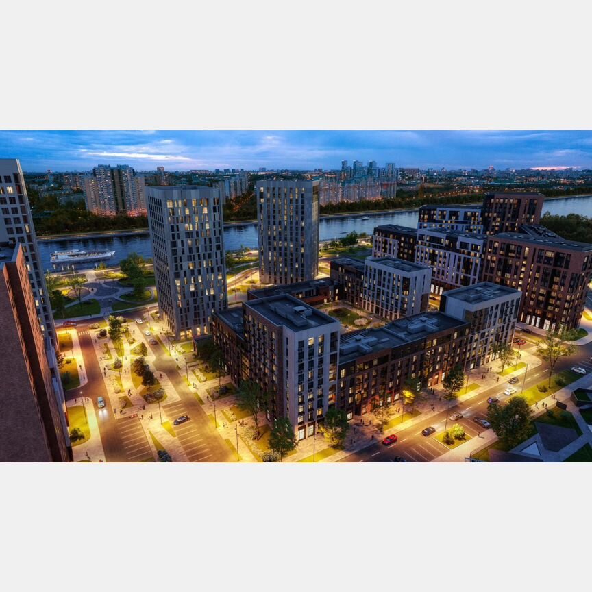 2-к. квартира, 68,1 м², 34/35 эт.