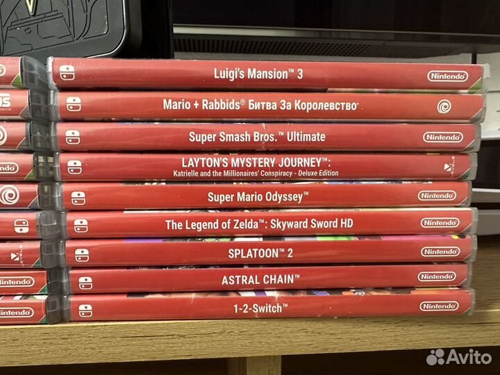 Nintendo Switch игры картриджи
