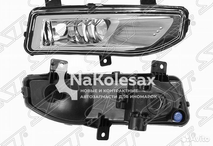 Фара противотуманная nissan X-trail/qashqai/leaf/s