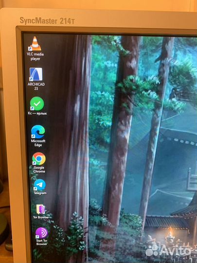 Монитор samsung sync master 214t