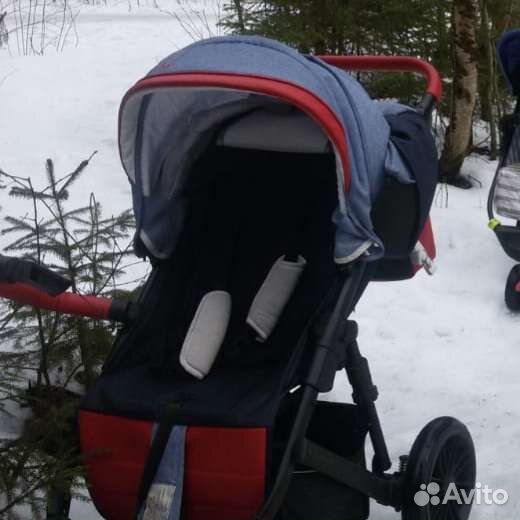 Прогулочная коляска зимняя бу
