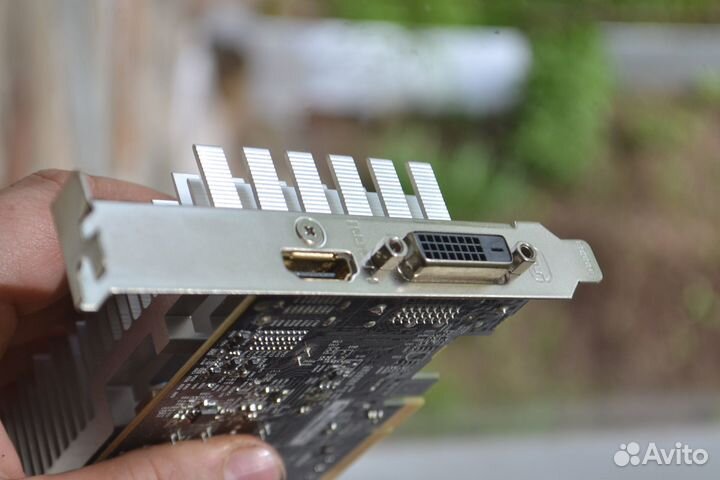 GT 1030 Silent Low Profile 2G gddr5 Низкопрофиль