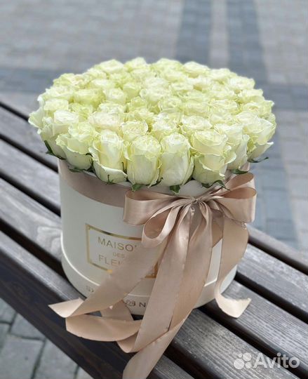 Розы в коробках Пермь Доставка 24\7