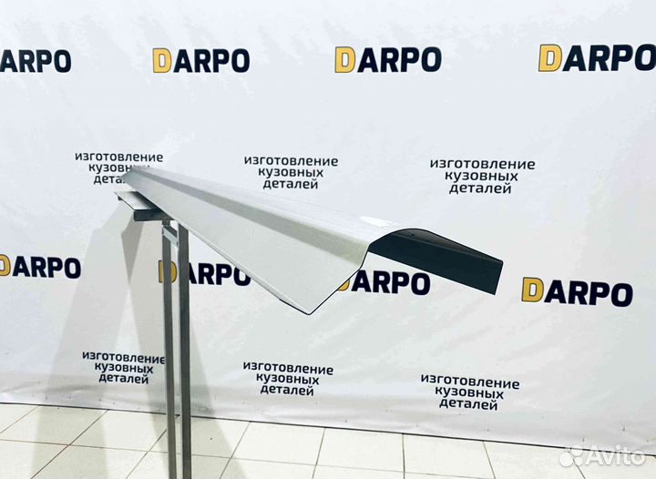 Пороги для Mazda 6 GG 2002-2008 (1+1 рест)