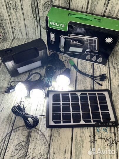 Освещение автономное на солнечной батарее