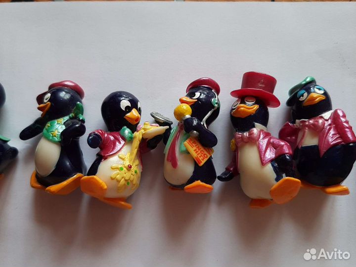 Коллекционные фигурки Пингвины