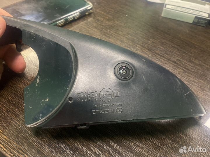 Камера в зеркало левая накладка Mazda CX-30 2019)