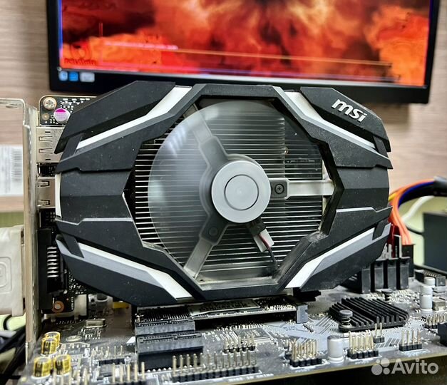 Видеокарта MSI GTX 1050 2Gb