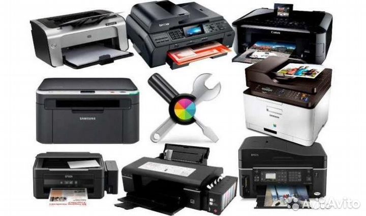 Ремонт принтеров и мфу,заправка картриджей