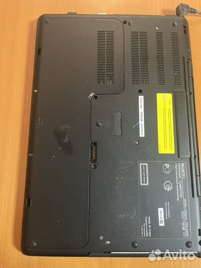 Sony vaio PCG-41214V ноутбук