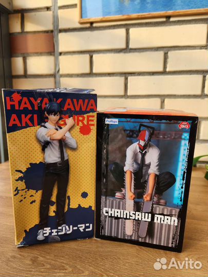 Человек- бензопила аниме фигурки