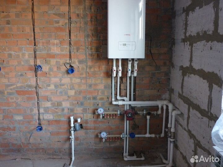 Установка газовых котлов и систем отопления