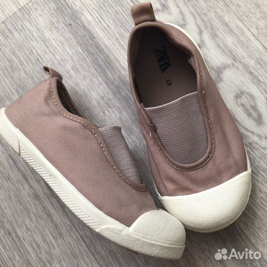 Слипоны кеды для девочки Zara/р.22
