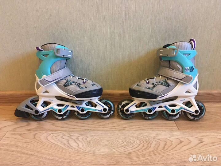 Ролики детские раздвижные Oxelo 29-32 размера