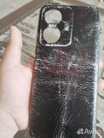 Чехол из покрашенный старый