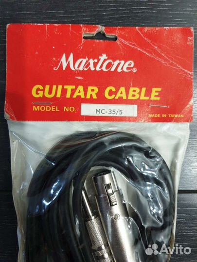 Кабель xlr-jack mono 6.3