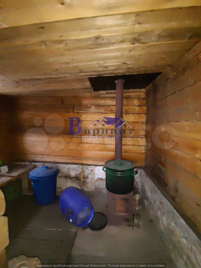 Дом 34,6 м² на участке 10 сот.