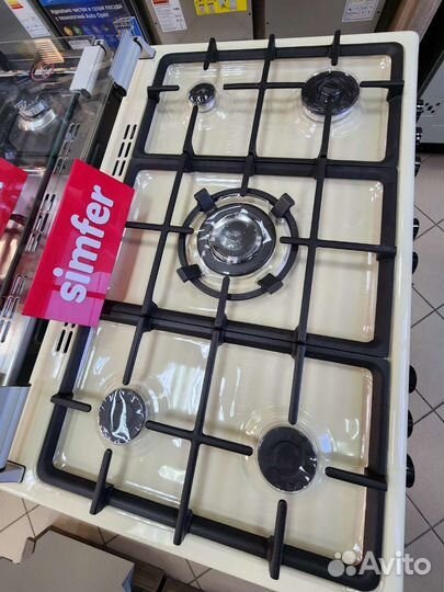 Новый варочной центр газовый simfer на 5 конфорк