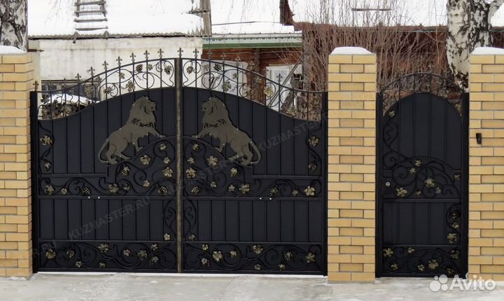 Кованные двери, калитки