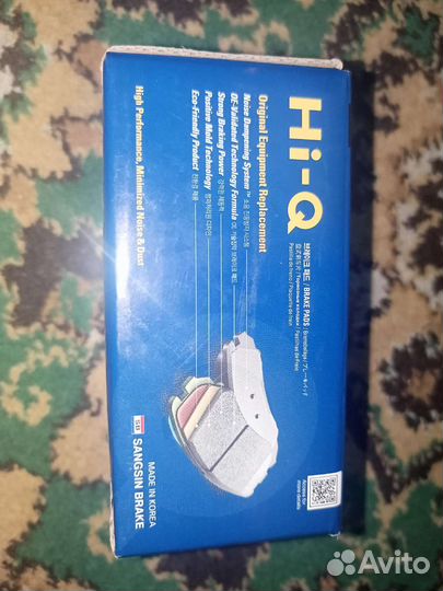 Тормозные колодки renault scenic III 09- HI-Q