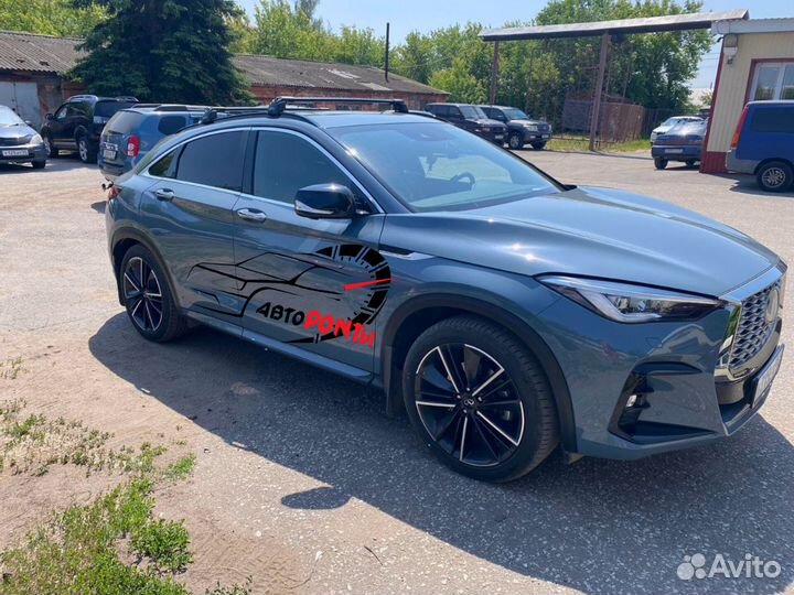 Багажник на крышу Infiniti QX55 turtle AIR2