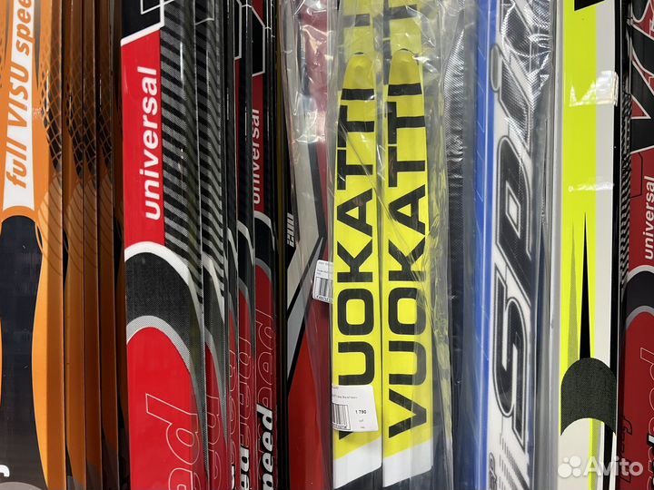 Лыжи беговые в ассортименте