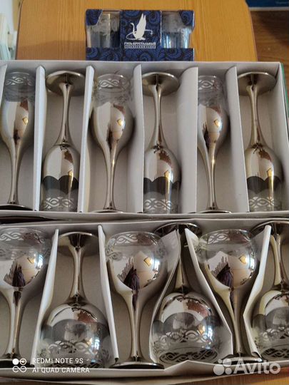 Подарочные наборы бокалов и стопок