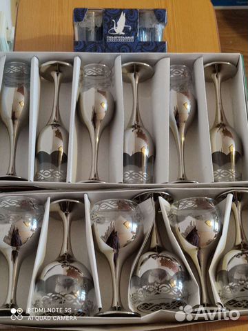 Подарочные наборы бокалов и стопок