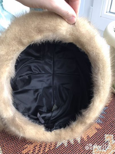 Шапка норковая женская 56-58