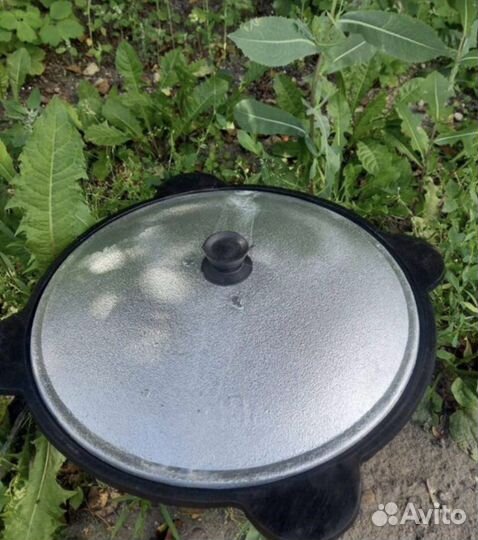 Чугунный кaзан 10 литров