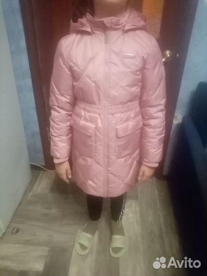 Пальто для девочки осеннее